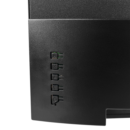 Monitor Plano Acteck 24.5 IPS Captive Vivid SP245/FHD/75Hz/Vesa 75mm/Advanced Negro