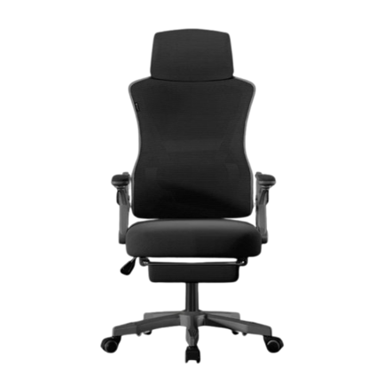 Silla Gamer Balam Rush Power Rush Mesh Soporta hasta 100 kg Marco Negro - Malla Negra