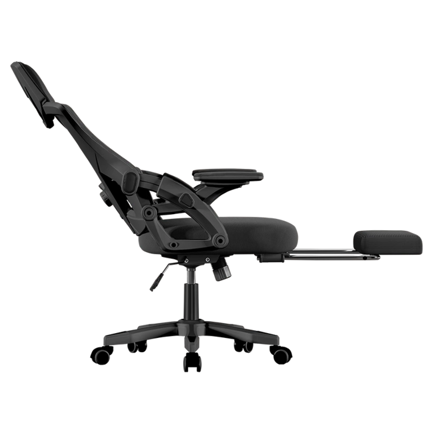 Silla Gamer Balam Rush Power Rush Mesh Soporta hasta 100 kg Marco Negro - Malla Negra