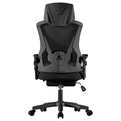 Silla Gamer Balam Rush Power Rush Mesh Soporta hasta 100 kg Marco Negro - Malla Negra