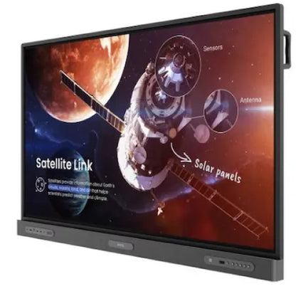Pantalla BenQ RP7504 Interactiva IR Anti-Germenes 75" 4K UHD 3840x2160 50 Puntos Touch Android 13 6 Sensores