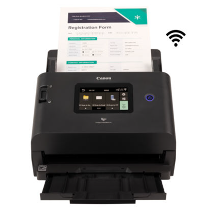 Escaner Canon imageFORMULA DR-S350NW de 50ppm y Capacidad de 50 Hojas con WIFI
