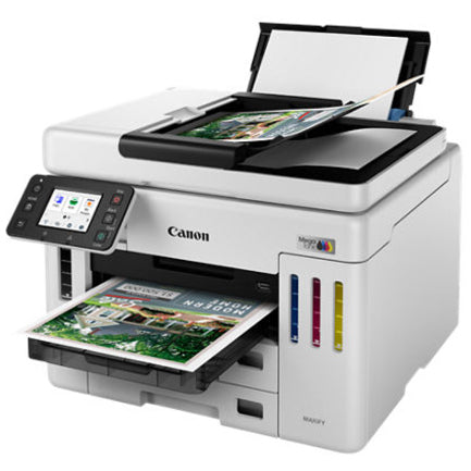 Multifuncional Canon Maxify GX7110 4 en 1 de Color Tinta Continua con 45ppm WIFI/USB/Ethernet/MacOS/Windows