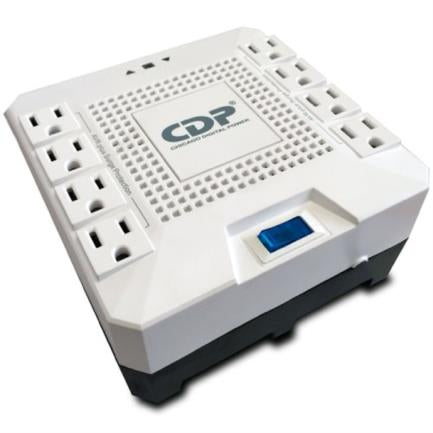 Regulador de Voltaje CDP 1800VA/1000W 8 Contactos