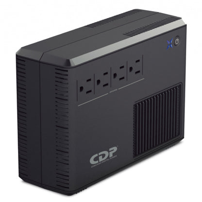 Regulador CDP UPS Interactiva (NO-BREAK) 600VA/300WATSS  con 4 Contactos