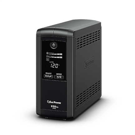 UPS CYBERPOWER 850VA 510W LCD REGULADOR VOLTAJE 9 CONT