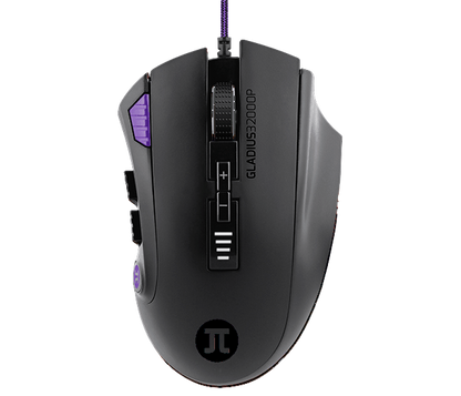 Gladius 3200p mouse gaming rgb usb 3,200 dpi