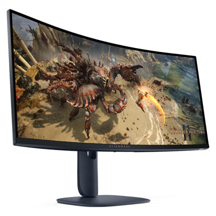 Monitor Dell 34" Alienware Curvo WQHD 3440x1440 Panel VA 180Hz 3 años