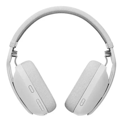 Audífonos Logitech Zone Vibe 100 Inalámbrico Over Ear Color Off white Color