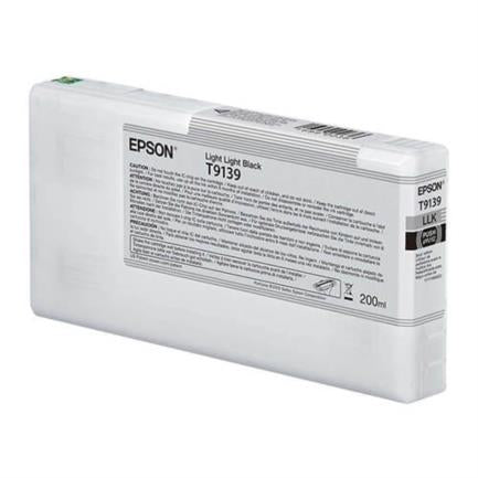 Tinta Epson UltraChrome HD 200Ml Color Negro Claro