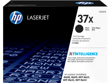 Toner HP LaserJet 37X Negro Alto Rendimiento