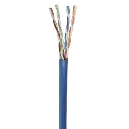 Bobina Cable Intellinet Cat 5e CCA UTP 305m Sólida Color Azul