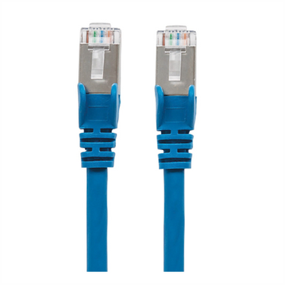 Cable Intellinet Red Cat6a S/FTP RJ45 0.9m Color Azul