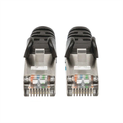 Cable Intellinet Red Cat6a S/FTP RJ45 50 Micras 0.9m Color Negro