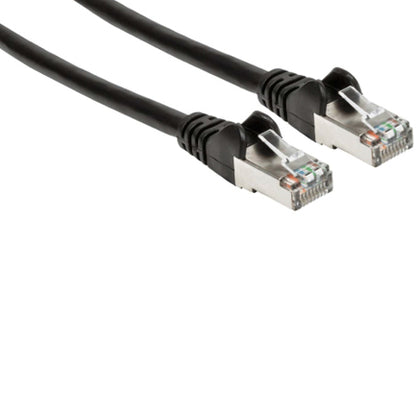 CABLE INTELLINET PATCH CAT 6a  7.6M(25.0F) S/FTP NEGRO