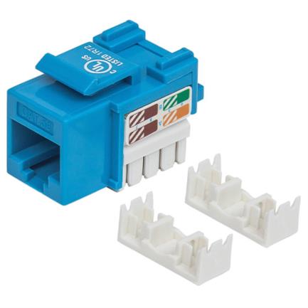 Jack Intellinet Cat 5e de Impacto(Keystone) Color Azul