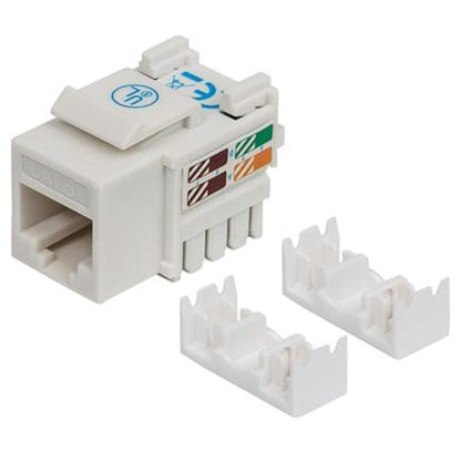 Jack Intellinet Cat 6 de Impacto(Keystone) Color Blanco