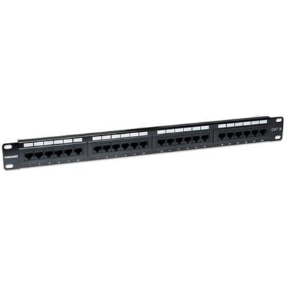 Panel Parcheo Intellinet Cat 6 24 Puertos UTP 1U
