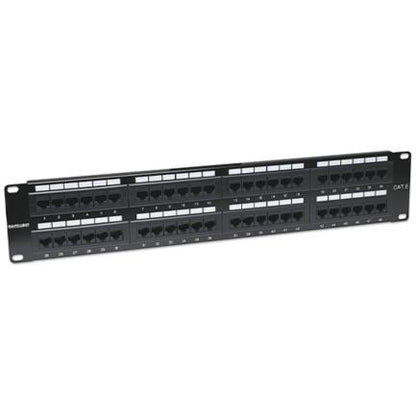 Panel Parcheo Intellinet Cat 6 48 Puertos UTP 2U