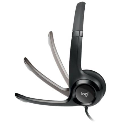 Diadema Logitech H390 Micrófono USB Color Negro
