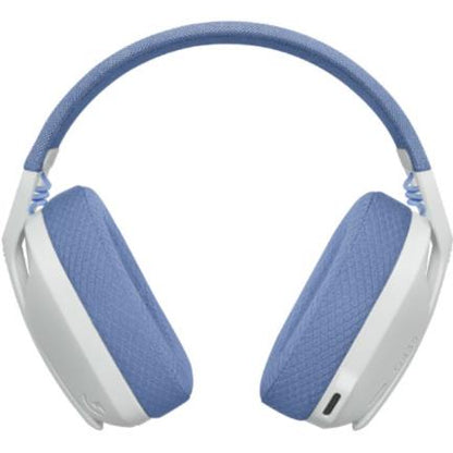 Audífonos Logitech Gaming G435 Inalámbricos Micrófono Lightspeed Color Blanco-Lila