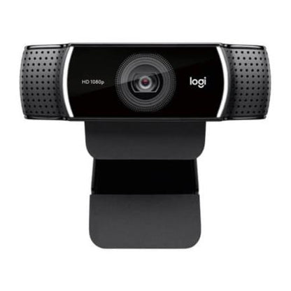 Camara Web Logitech C922 Pro para Streaming HD 1080p USB Color Negro