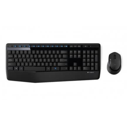 Teclado y Mouse Logitech MK345 Inalámbrico 1000 dpi USB Color Negro