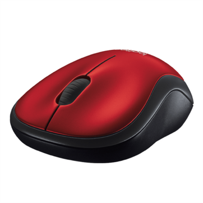 Mouse Logitech M185 Inalámbrico Color Rojo