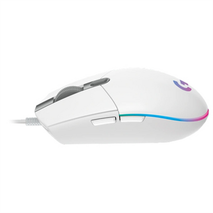 Mouse Logitech G203 Lightsync Gaming 8000 dpi RGB Color Blanco