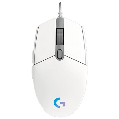 Mouse Logitech G203 Lightsync Gaming 8000 dpi RGB Color Blanco