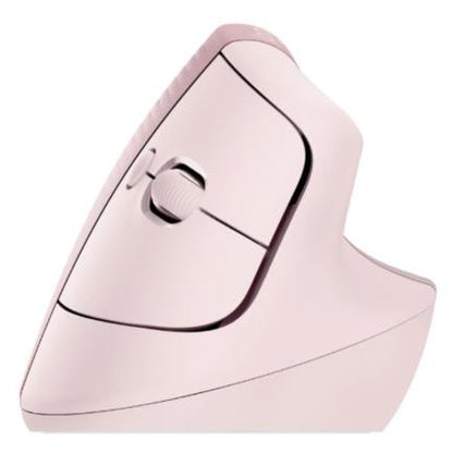 Mouse Logitech Lift Ergonómico Vertical 1000dpi Color Rosa