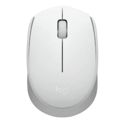 Mouse Logitech M170 Inalámbrico Simplicidad de Plug-Play 1000dpi Color Blanco Crudo
