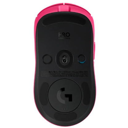 Mouse Logitech G PRO 2 Inalambrico Magenta