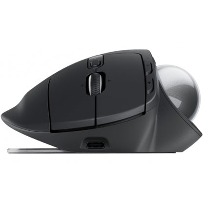 Mouse Logitech Trackball Inalámbrico Ergo S Color Negro
