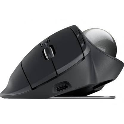 Mouse Logitech Trackball Inalámbrico Ergo S Color Negro