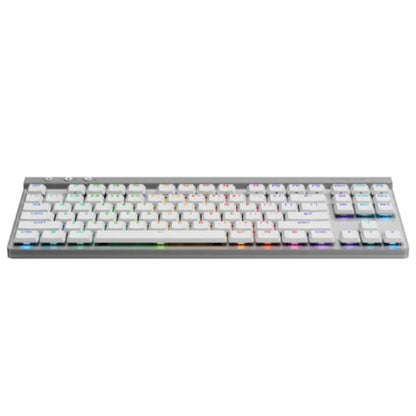 Teclado Logitech G515 LightSpeed TKL Inalambrico  Gaming  USB Color Blanco