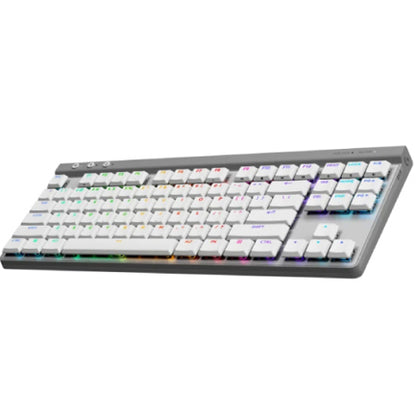 Teclado Logitech G515 LightSpeed TKL Inalambrico  Gaming  USB Color Blanco