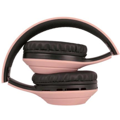 Audífonos Perfect Choice On-Ear Inalámbricos Bluetooth Color Rosa