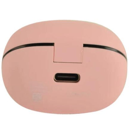 Audífonos Inalámbricos Perfect Choice TWS Mini Tiny Beats con Indicador de Carga Color Rosa