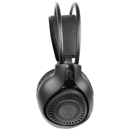 Diadema Alámbrica Perfect Choice Stream Pro Cable 1.8m Micrófono Omnidireccional 3.5mm Color Negro