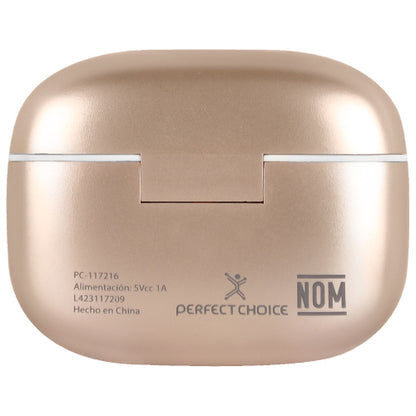 AUDIFONOS PERFECT CHOICE TWS ANC+ENC INTUNE- BEIGE/BLANCO