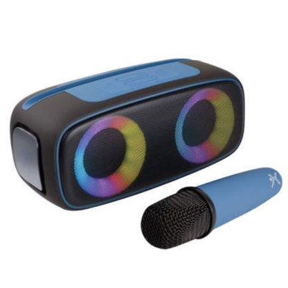 BOCINA PORTATIL PERFECT CHOICE CON MICROFONO INALAMBRICO - OUTDOORS LITE