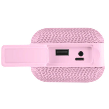 BOCINA PORTATIL PERFECT CHOICE INALAMBRICA SUGARY - ROSA