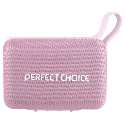 BOCINA PORTATIL PERFECT CHOICE INALAMBRICA SUGARY - ROSA