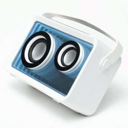 Bocina Portátil Loopstar Perfect Choice Bluetooth Recargable 15W Blanco