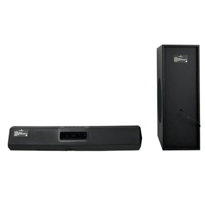 Barra de Audio Perfect Choice Emphoria iluminción RGB 2.1 con Subwoofer 70W  Color Negro