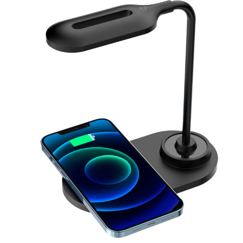 CARGADOR INALAMBRICO PERFECT CHOICE CON LAMPARA LED  DAYLIGHT