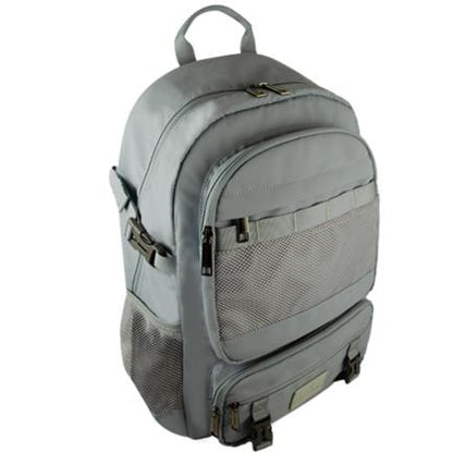 Mochila Perfect Choice Estilo Outdoors Nomad para Laptop 15"-17" Color Gris
