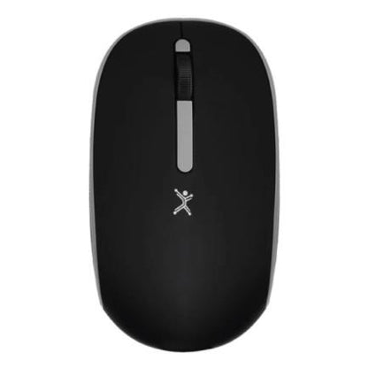 Mouse Inalámbrico Perfect Choice Whisper 2.4 GHz Conector Dual USB C/A Alcance 10m Color Negro