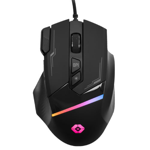 MOUSE PERFECT CHOICE GAMER 8D 7200 DPI  TRAPPER XTREME
